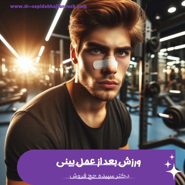ورزش بعد از عمل بینی - دکتر سپیده حج فروش