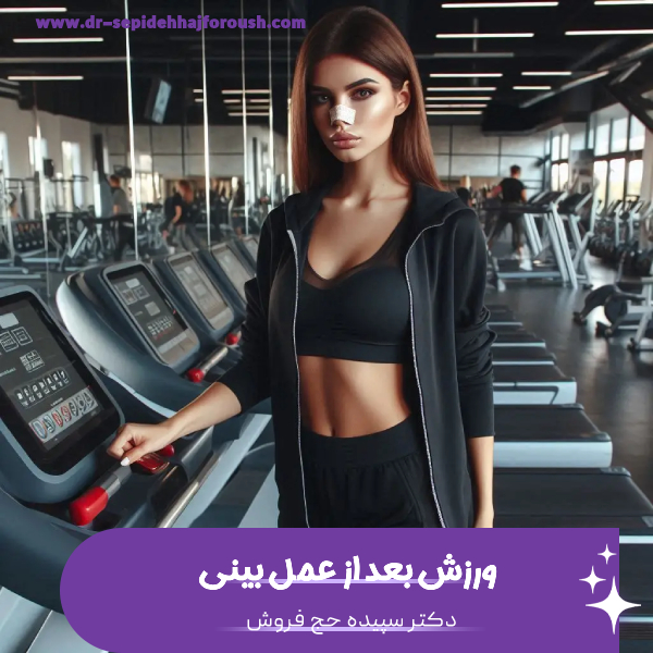 ورزش بعد از عمل بینی - دکتر سپیده حج فروش